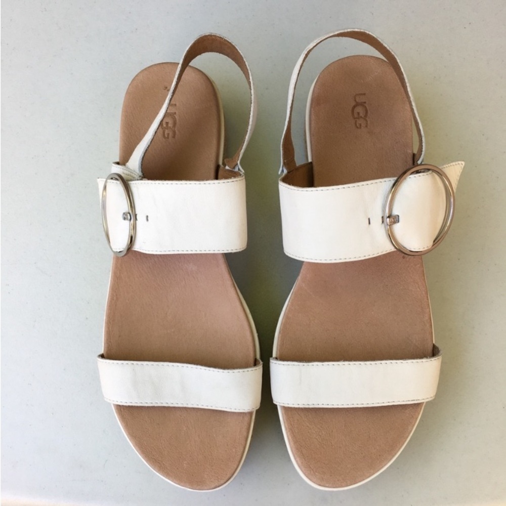 UGG April Espadrille Platform Sandal 12